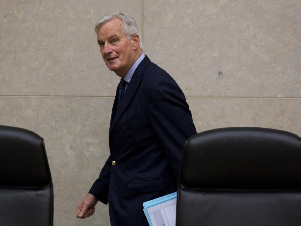 Vyjednávač Európskej únie pre brexit Michel Barnier.