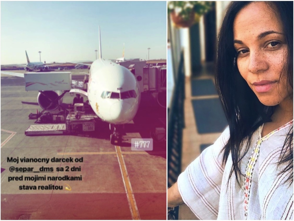 Speváčka Tina v nedeľu ráno zverejnila fotku lietadla Etiópskych aerolínií a potom sa na niekoľko hodín odmlčala. 