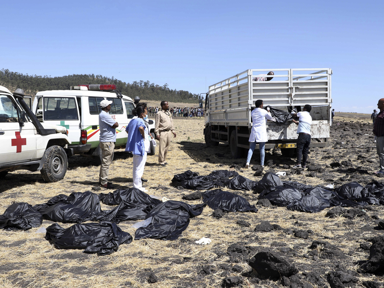 Havária lietadla v Etiópii