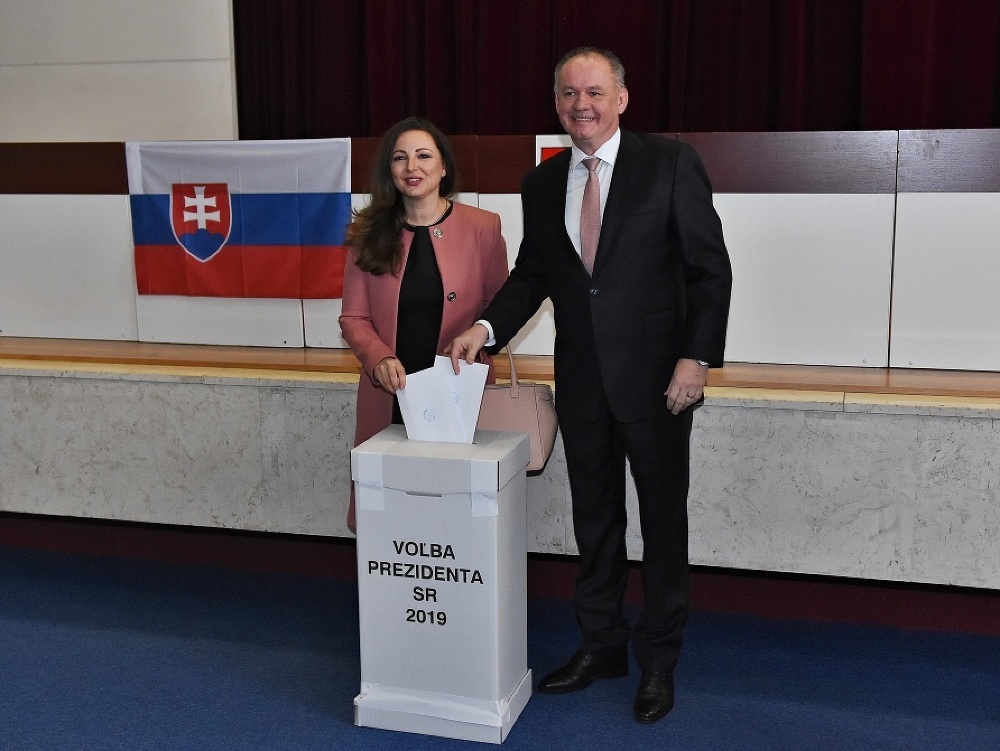 Andrej Kiska počas volieb