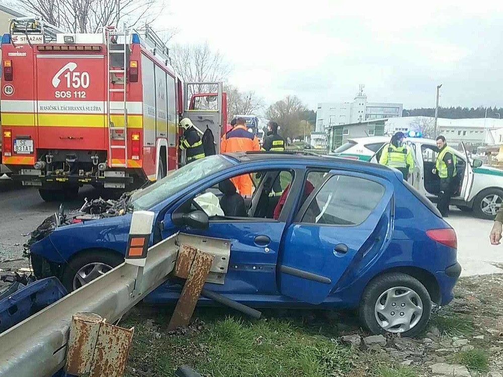 Dopravná nehoda v obci Dojč.