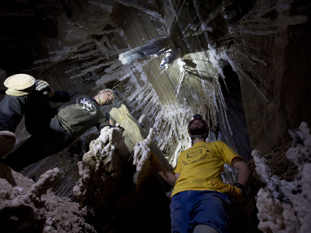 Vedci objavili najväčšiu soľnú jaskyňu na svete