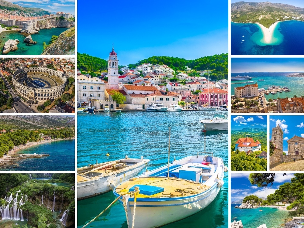 Chorvátsko v skratke: Najkrajšie mestá, pláže a ostrovy