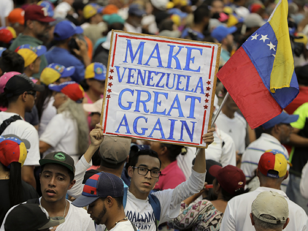 Ďalší z protivládnych protestov vo Venezuele