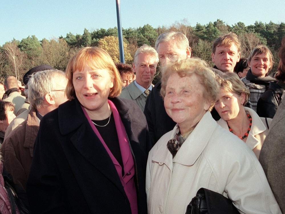 Angela Merkelová s mamou Herlind Kasnerovou