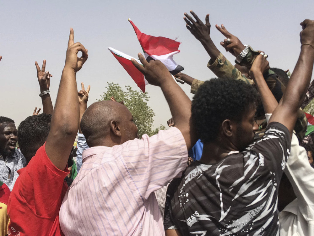 protesty v Sudáne