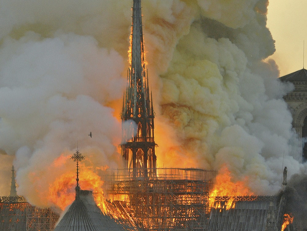 Požiar katedrály Notre Dame