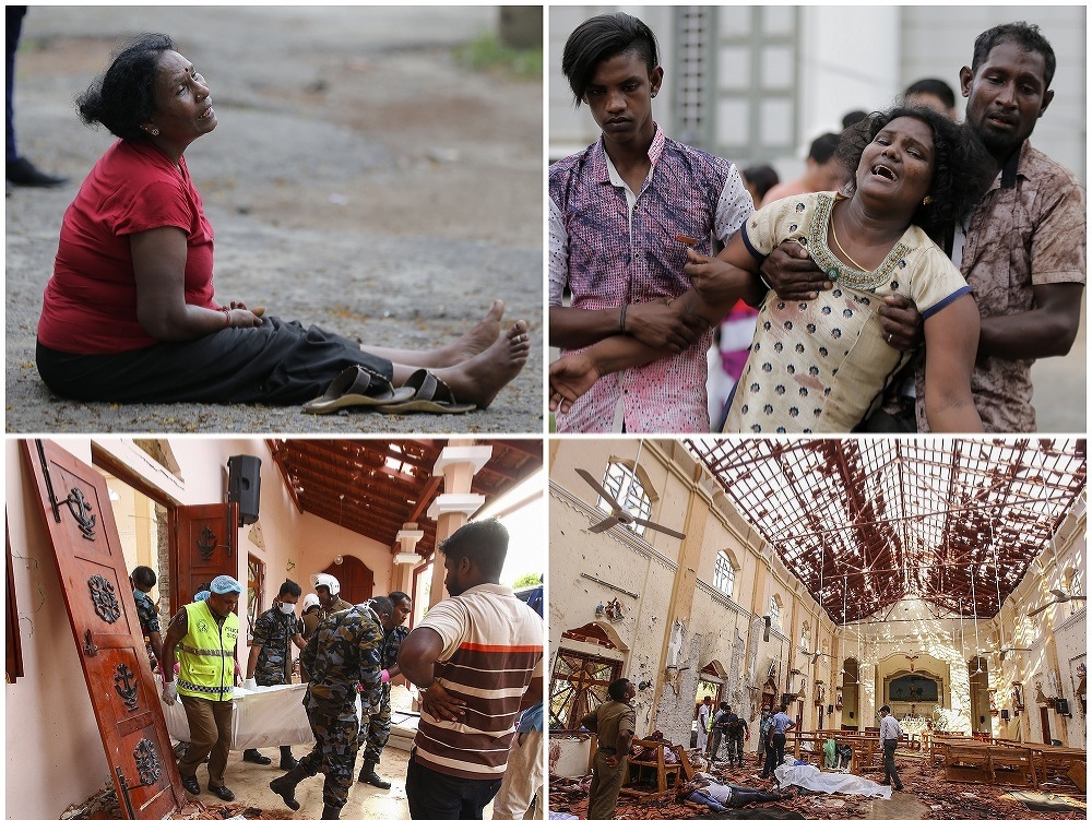 Srí Lanka - bombový útok