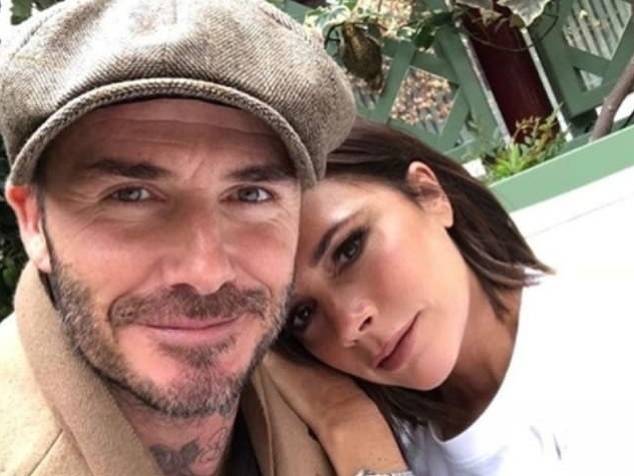 David Beckham s manželkou Victoriou. 