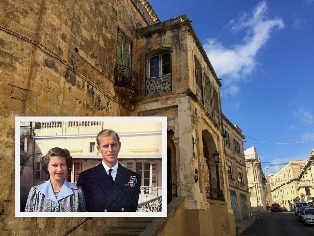 Alžbeta II a princ Philip v časoch, keď žili na Malte.
