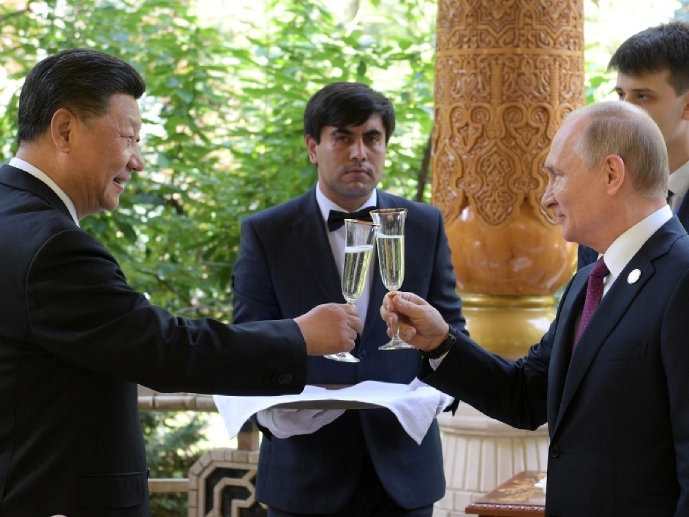 Vladimir Putin a Si Ťin-Pching