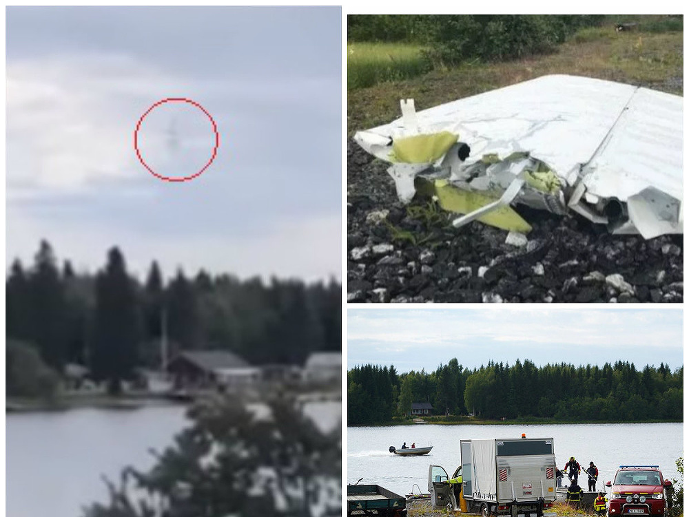 Vo Švédsku sa zrútilo malé lietadlo.