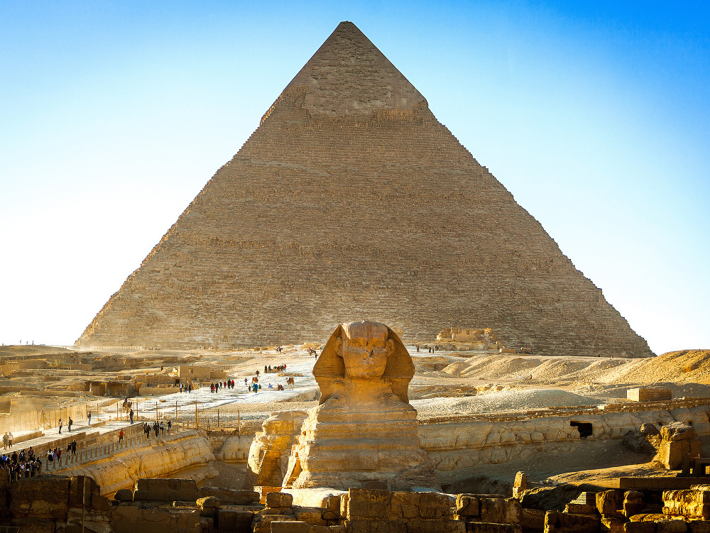 Pyramídy v Gíze