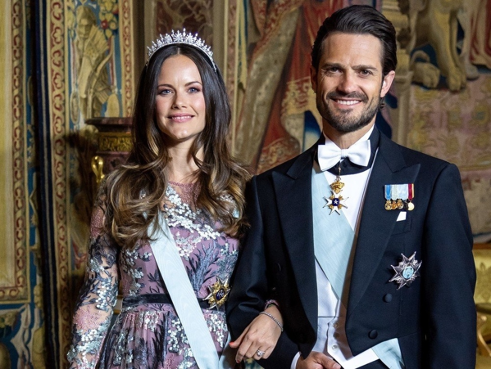 Princ Karol Filip a princezná Sofia