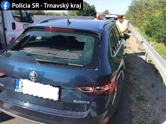 Bratislavčan rozbíjal na diaľnici D1 autá