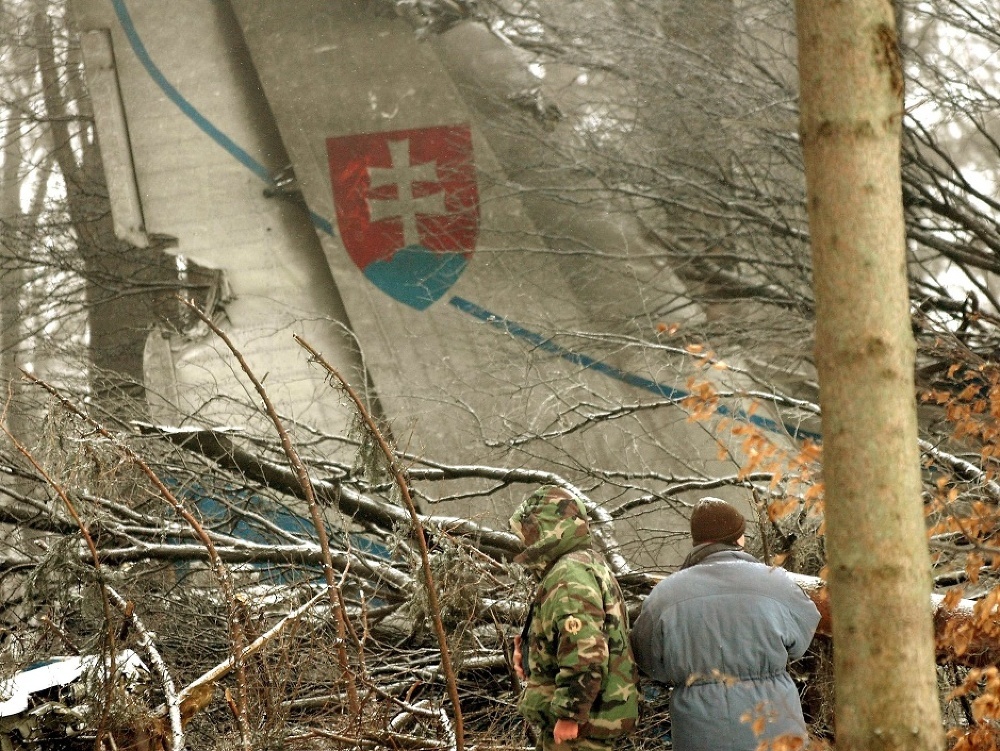 O život pri nehode prišlo 41 slovenských vojakov.