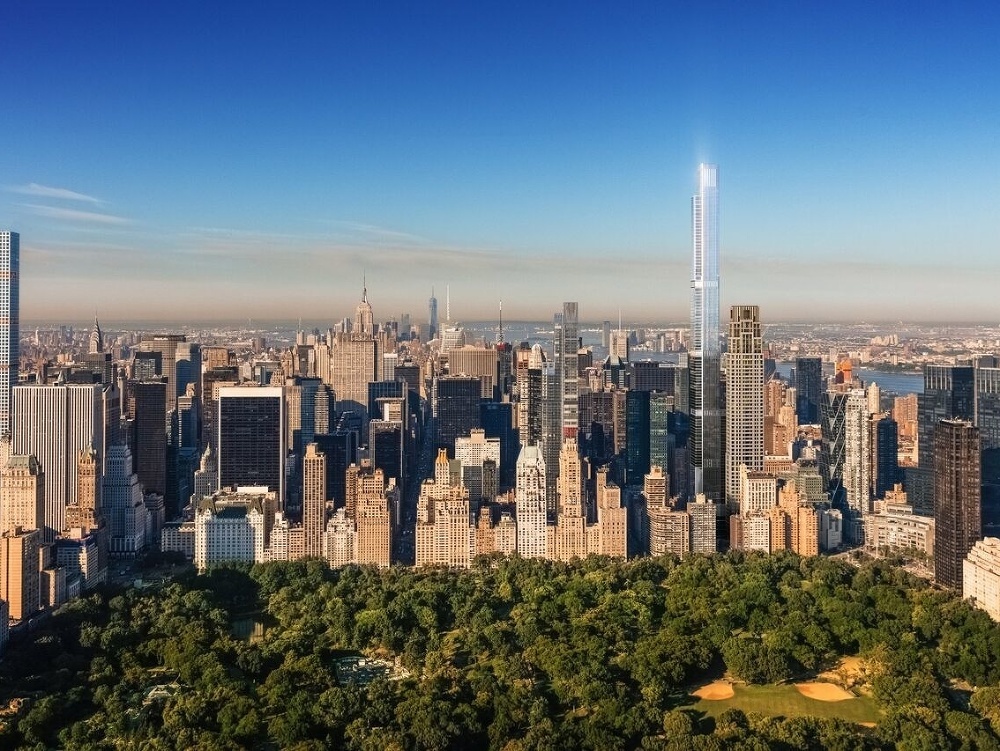 Central Park Tower sa stáva najvyššou obytnou budovou na svete