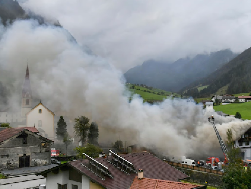 Explózia supermarketu v rakúskom Tirolsku