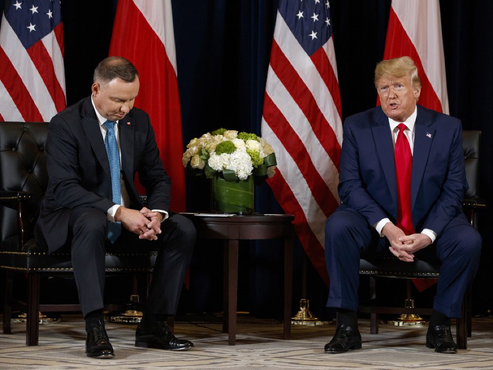 Andrzej Duda a Donald Trump