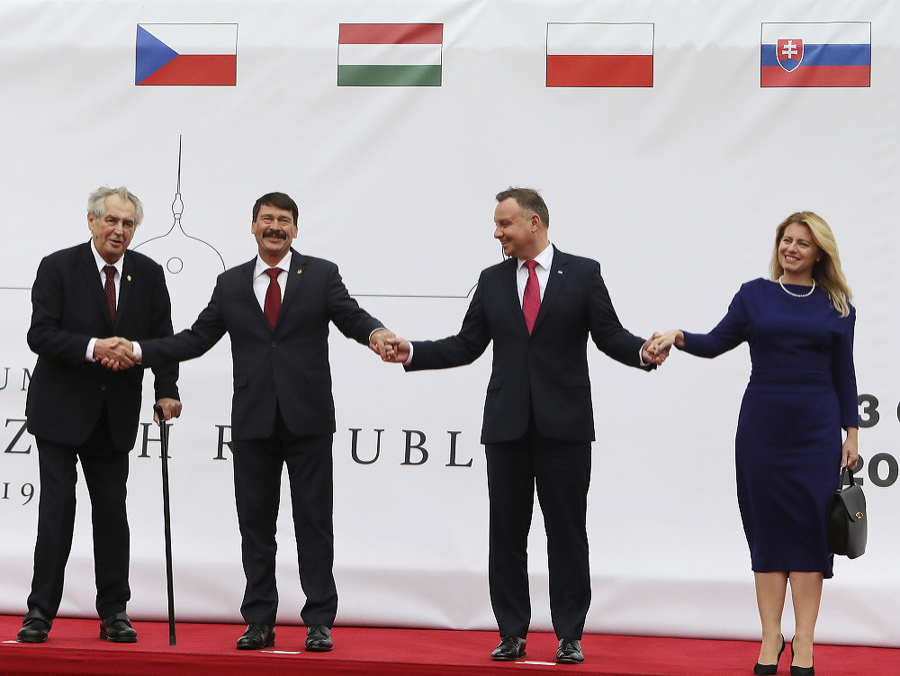 Slovenská prezidentka Zuzana Čaputová na dvojdňovom summite prezidentov krajín Vyšehradskej štvorky.