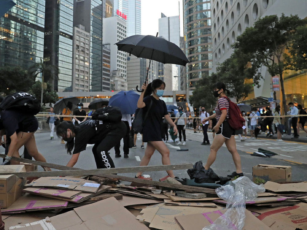 Demonštrácia v Hongkongu