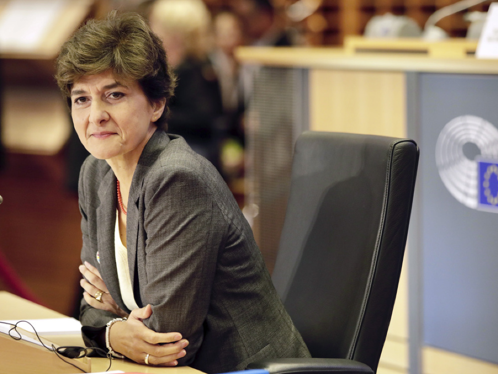 Dezignovaná eurokomisárka pre vnútorný trh Sylvie Goulardová z Francúzska
