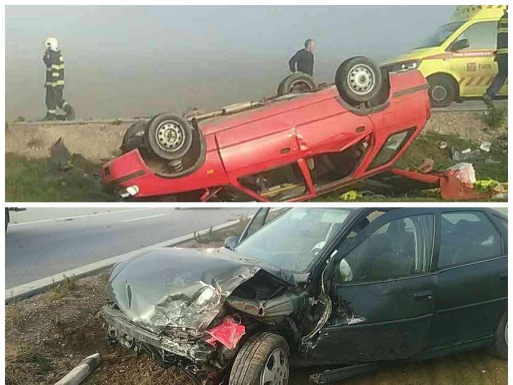 Dopravná nehoda v katastri obce Hniezde.