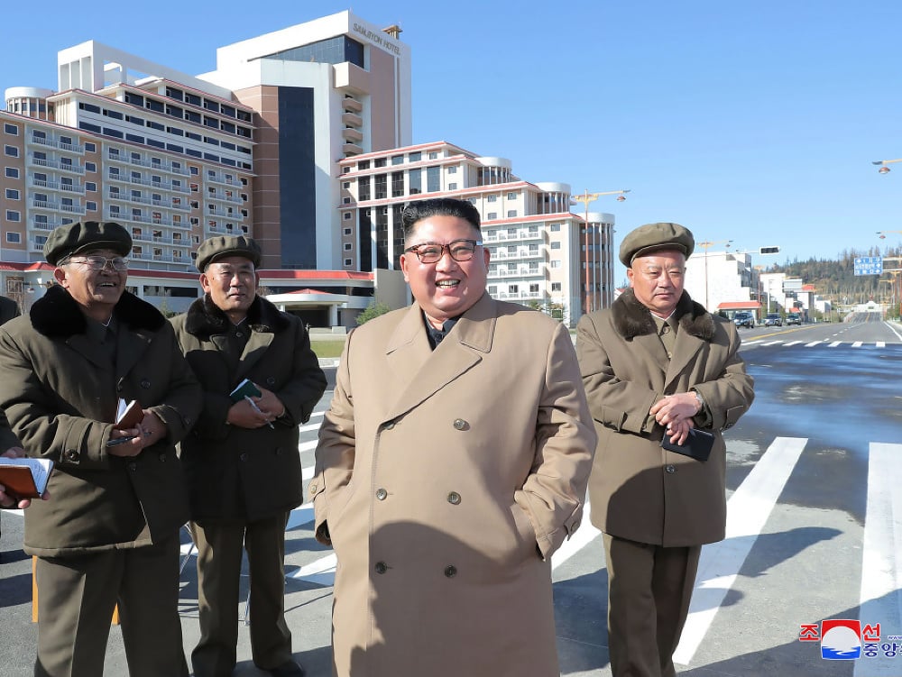 Severpkórejský vodca Kim Čong-un