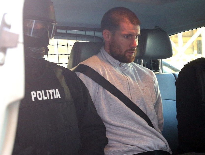 Shane O'Brien v rukách rumunskej polície