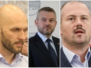 Michal Truban, Peter Pellegrini, Marian Kotleba