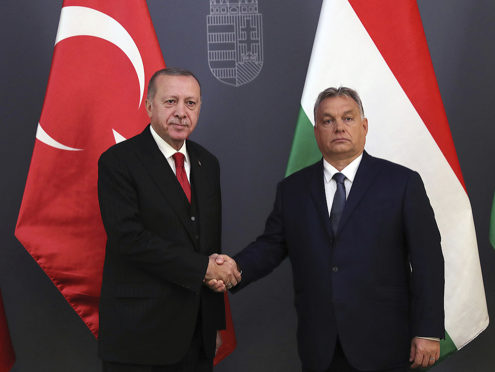 Recep Tayyip Erdogan a Viktor Orbán