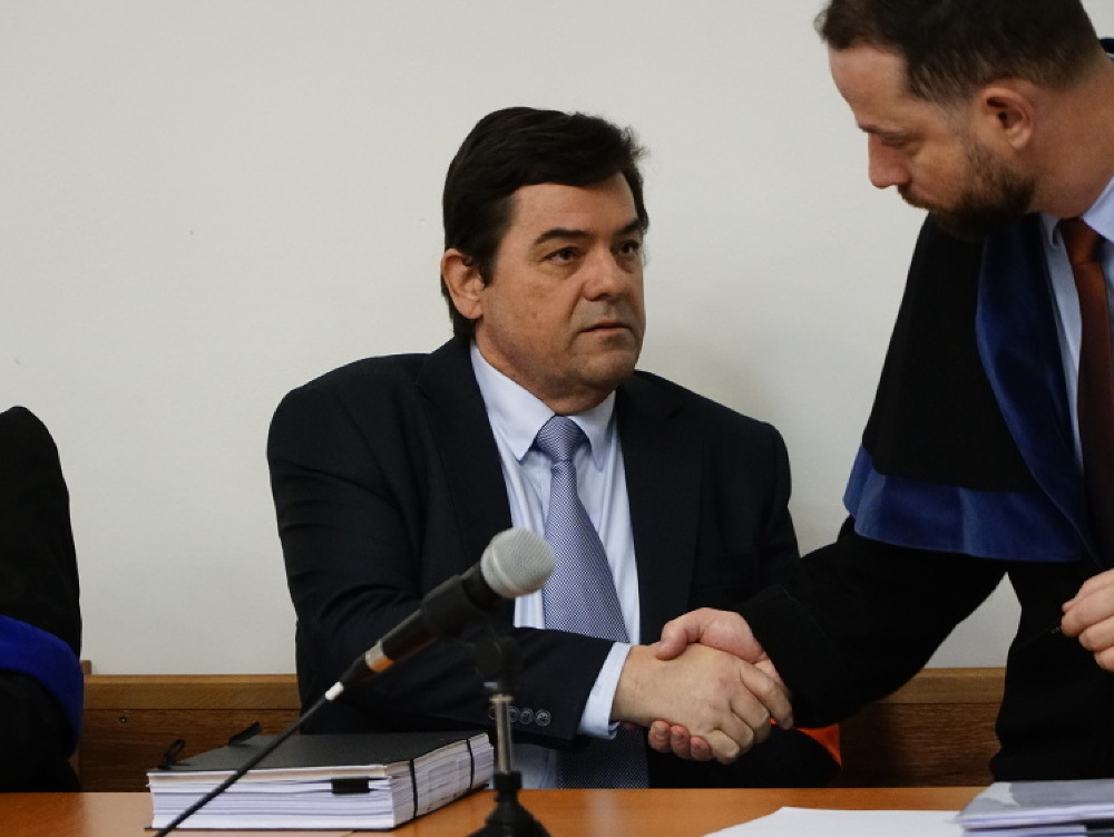 Marian Kočner na ďalšom hlavnom pojednávaní v kauze falšovania zmeniek.