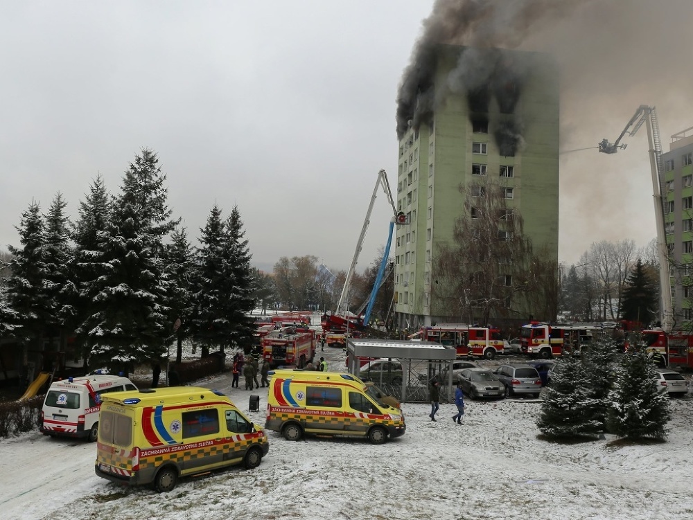 Výbuch plynu v Prešove. 