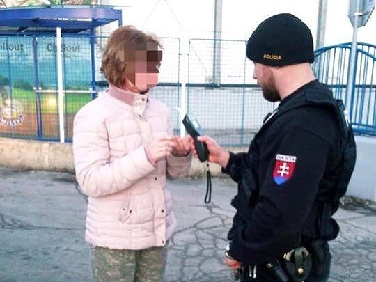 V policajnej cele strávila silvestrovskú noc 40-ročná vodička z okresu Bánovce nad Bebravou.
