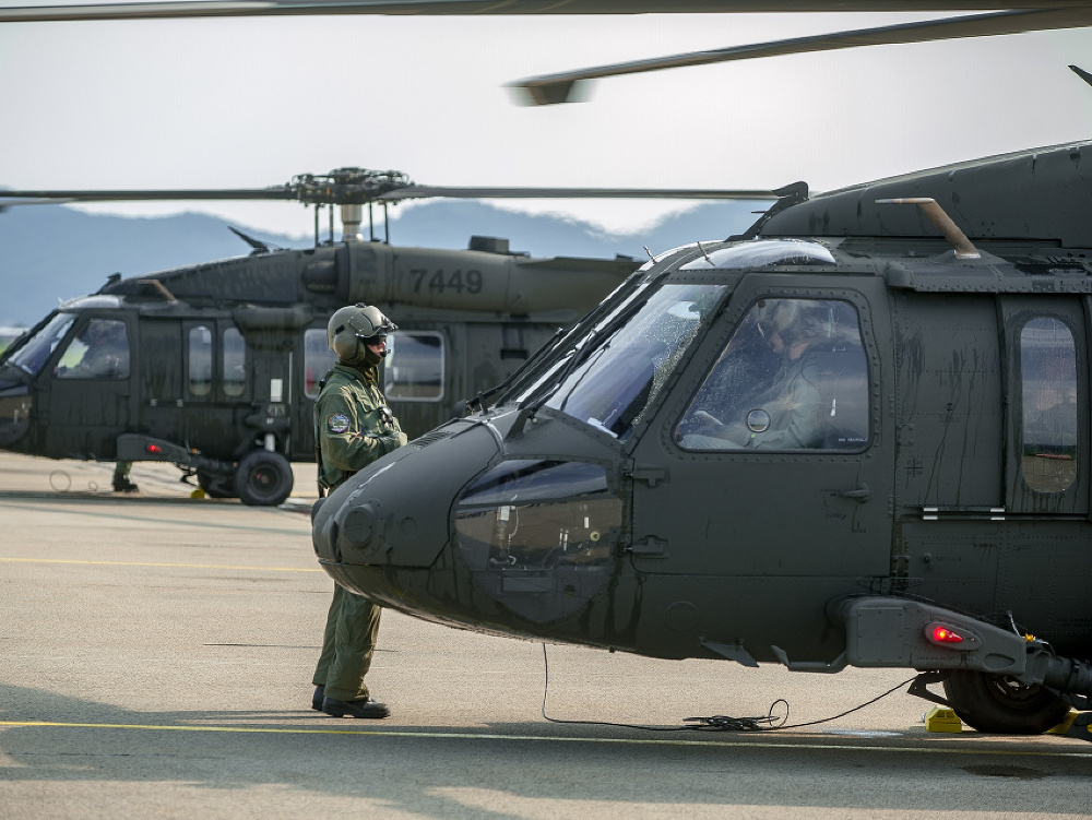 Vrtuľníky UH-60M Black Hawk