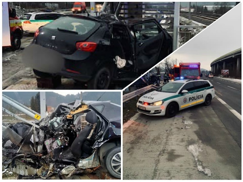Vážna dopravná nehoda v Žiline