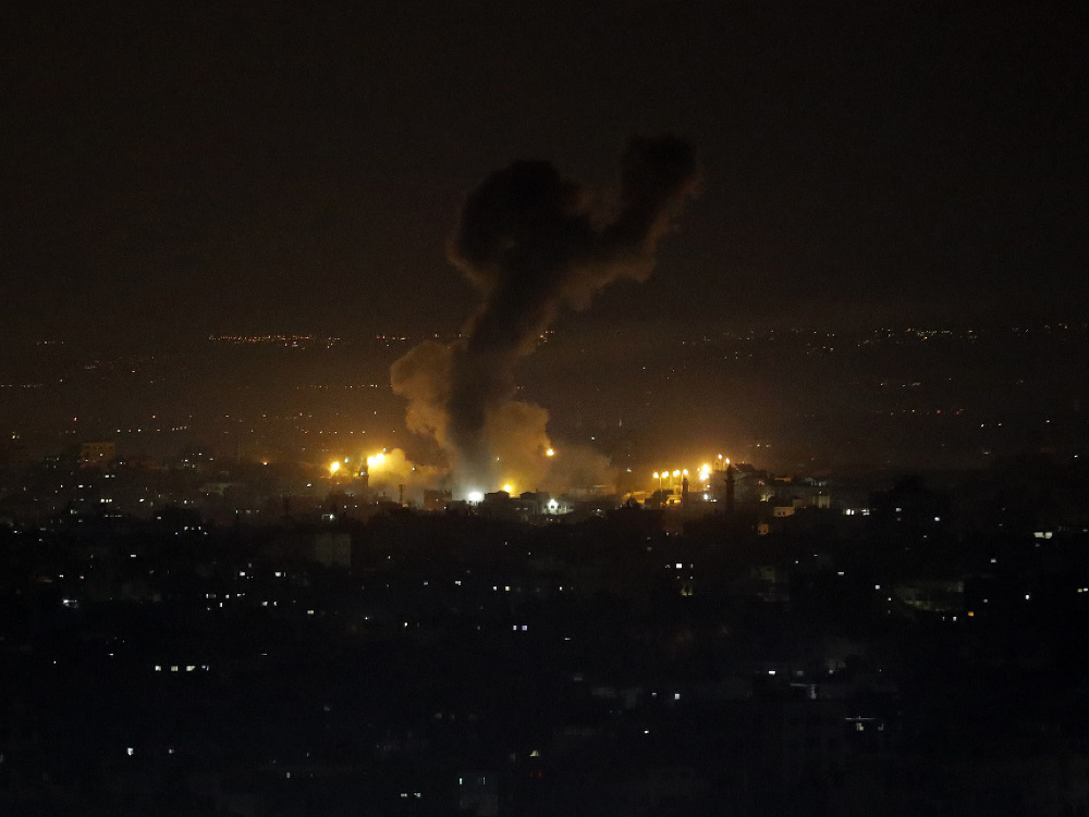 Izrael vykonala nálet na infraštruktúru Hamasu v Pásme Gazy