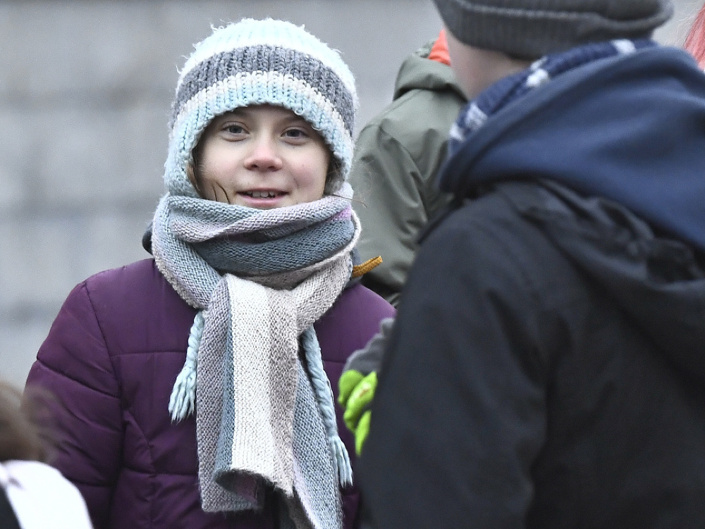Švédska klimatická aktivistka Greta Thunbergová