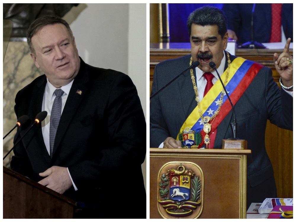 Mike Pompeo a Nicolás Maduro