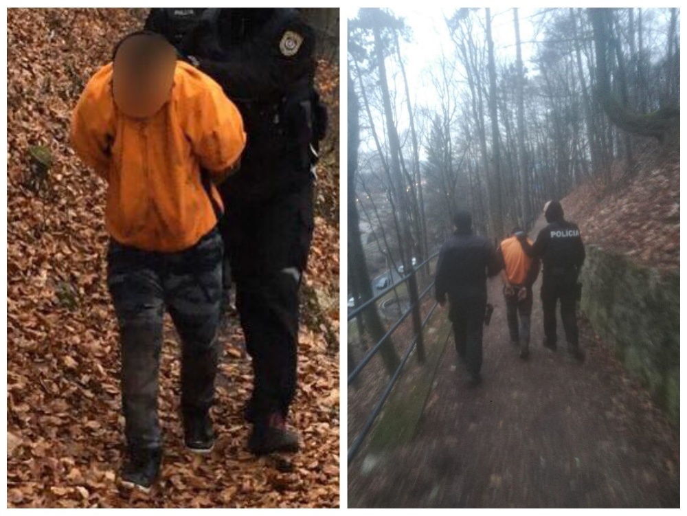 Chlapec v pátraní unikal pred policajtmi cez Hron až na kopec Urpín