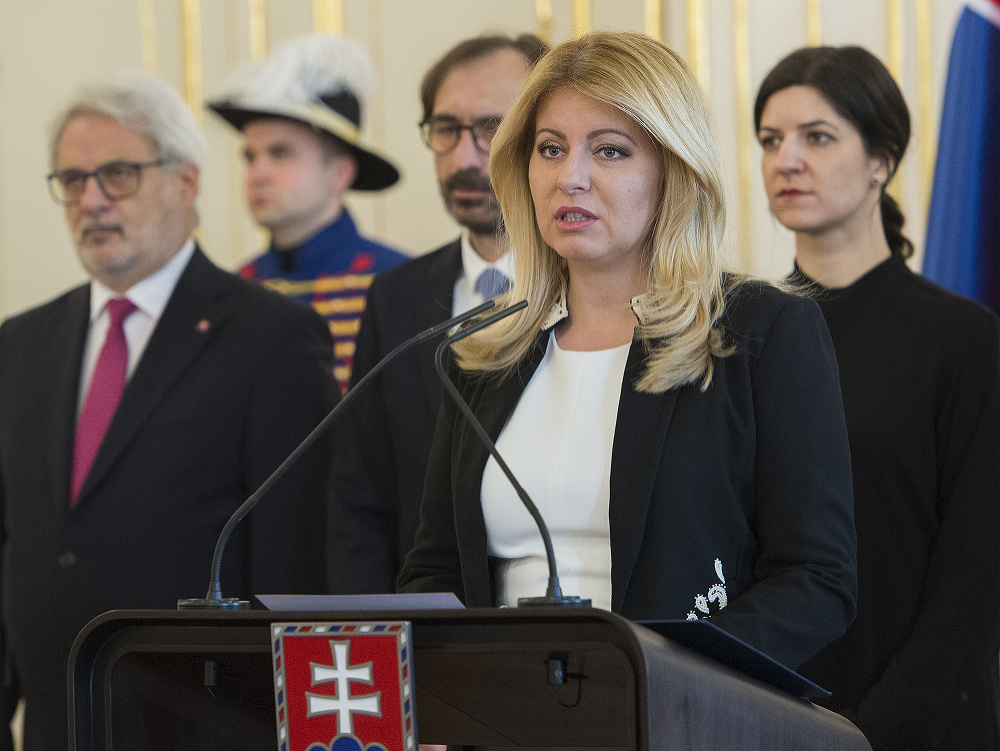 Prezidentka SR Zuzana Čaputová prijala investigatívnych novinárov a zástupcov iniciatívy Za slušné Slovensko