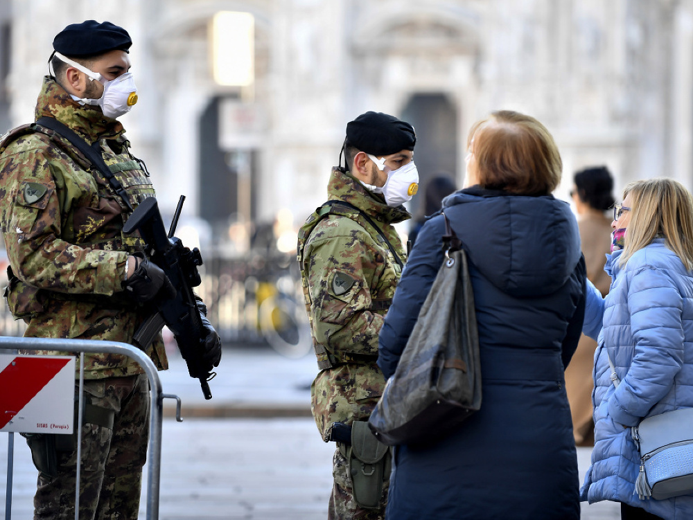 Talianske úrady vyzvali na pokoj, lebo prípady koronavírusu sa stabilizovali