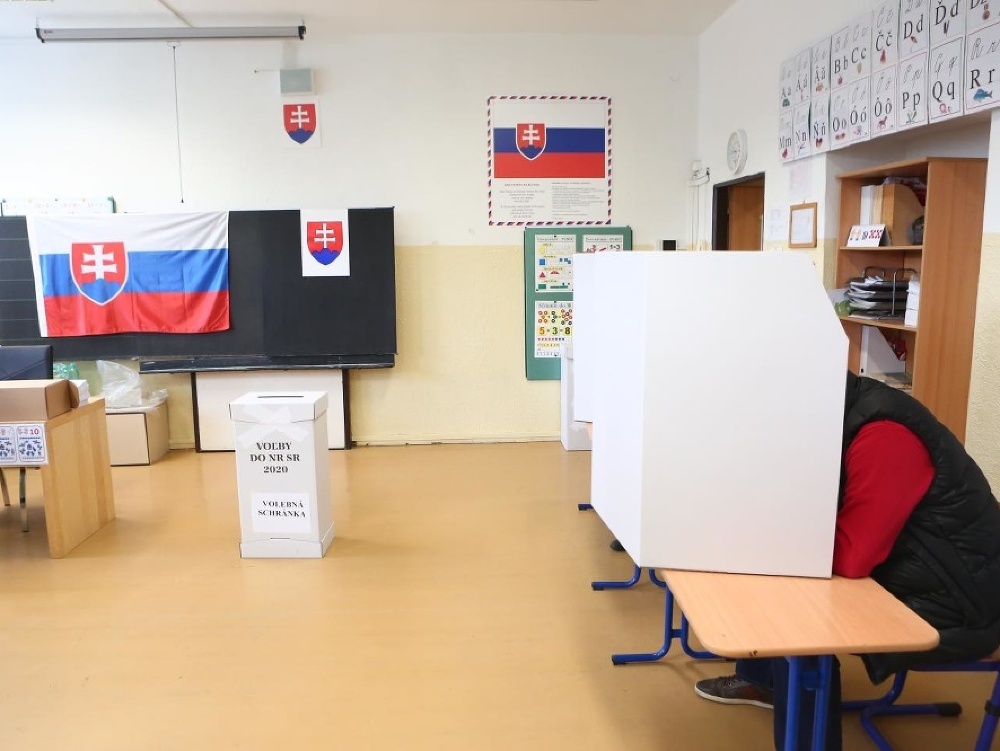 Volebná miestnosť