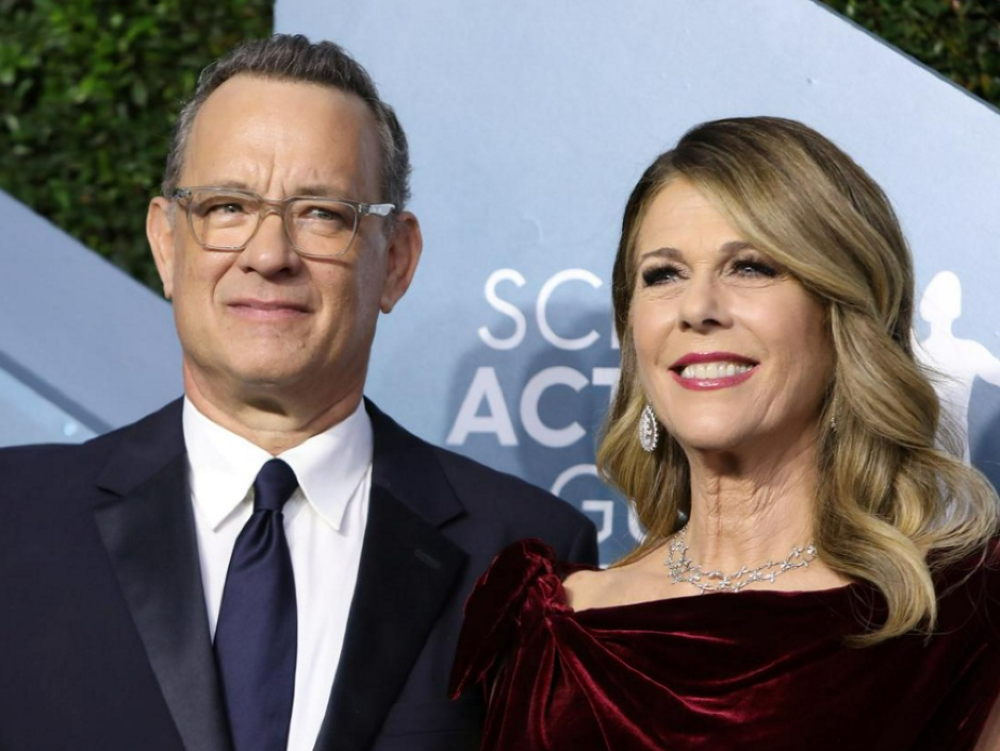 Tom Hanks a jeho manželka