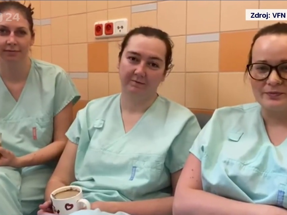 Zdravotné sestry z VFN Praha