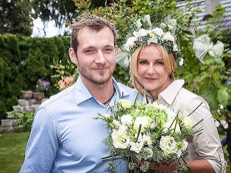 Vendula Pizingerová s manželom Josefom