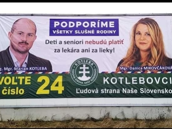 Danica Mikovčáková je kandidátkou za stranu Mariana Kotlebu.