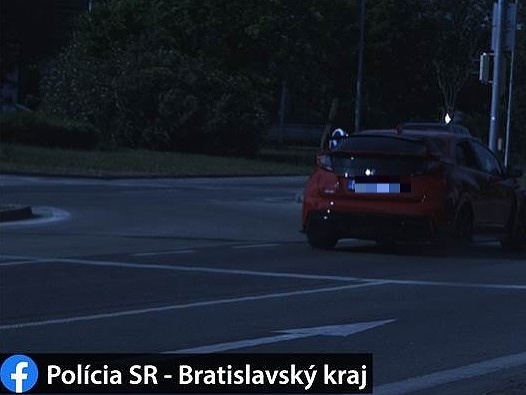 Polícia namerala v Bratislave cestného piráta