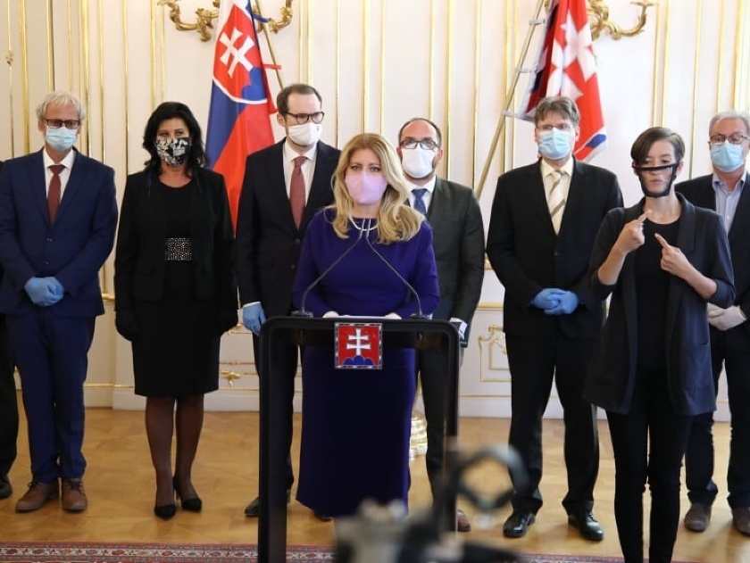 Čaputová sa stretla s odborníkmi z právnickej profesie a predstaviteľmi štátnych inštitúcií v Prezidentskom paláci.