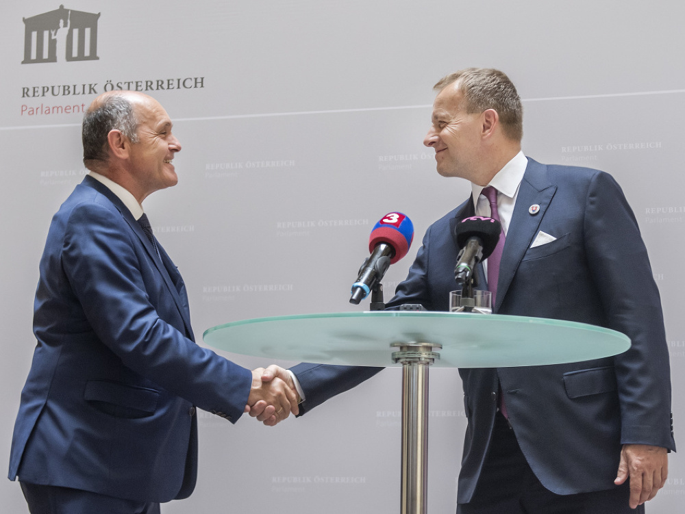 Predseda parlamentu Boris Kollár na návšteve Rakúska

